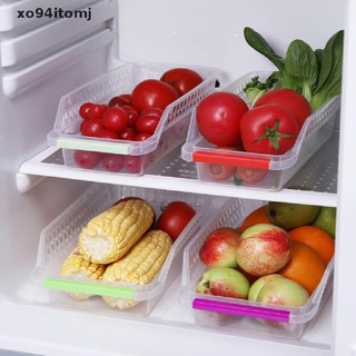 [mj] organizador de refrigerador bandejas bandejas bandejas despensa gabinete caja de almacenamiento nevera frutas.