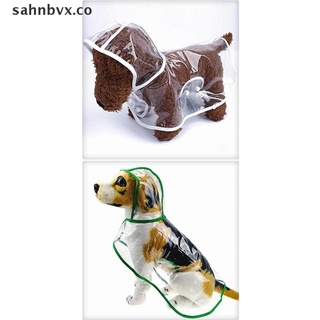sah impermeable para perros con capucha transparente para mascotas, perro, impermeable, ropa para mascotas.
