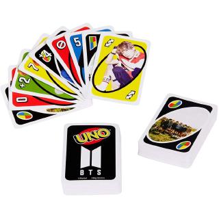 Kpop BTS Uno Game Photo Carte (112 tarjetas) weply Mattel Hot MD Goods juego de cartas 2-4 jugadores (4)