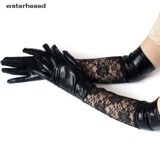 （waterheaed） Fashion Women Long Gloves Black Ladies Sexy Adults Performance Party Lace Gloves On Sale