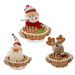 Tutuout Candy Basket, 1 Piece, Sweet Christmas Candy Basket, Woven Candy Basket, Sweet S CO (1)