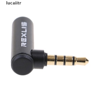 [Lucaiitr] adaptador de Audio estéreo de 90 grados en ángulo recto de 3,5 mm macho a hembra [lucaiitr]