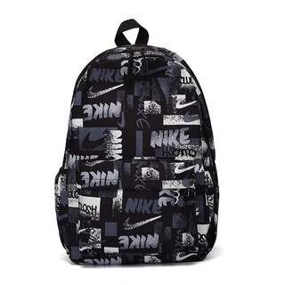 Nike mochila de los hombres y las mujeres bolsas de la escuela primaria de la escuela secundaria estudiantes de la escuela secundaria mochila de viaje mochila de los hombres y las mujeres mochila Beg galas santai (4)