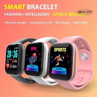 Reloj inteligente ❤ Moccity ❤ W6 Bluetooth 4.0 a prueba De agua con Monitor De presión cardiaca