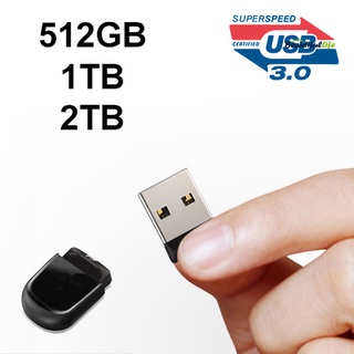 Beautifullife Mini memoria Flash USB de alta velocidad de 512GB/1TB/2TB/disco U
