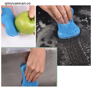 [qinyuannan] Cepillos Esponja Para Lavar Platos/Herramientas De Limpieza Para El Hogar Útiles Para Frutas Vegetales CO