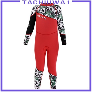 Tachiuwa1 traje De baño De neopreno De 2.5mm/ropa De baño/ropa larga/ropa De baño para niños