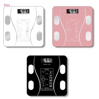 Kiss báscula de grasa corporal/báscula de peso Digital compatible con Bluetooth/peso electrónico corporal