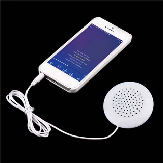 Mini bocina blanca 3.5mm Para reproductor MP3 MP4 iPhone iPod CD radio