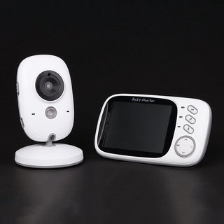monitor de bebé digital inalámbrico 3.2 pulgadas pantalla lcd noche audio-llamada cámara