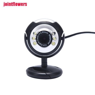 JTCO USB Webcam Camera With Mic Night Vision Web Cam For PC Laptop Web Camera Webcam JTT