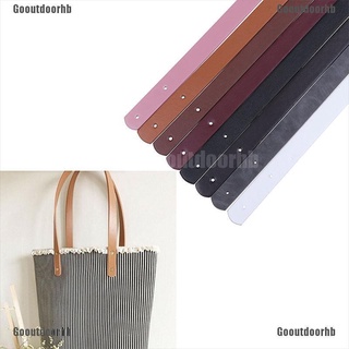 [Gooutdoorhb] 2Pc/Set Pu Leather Tote Bag Strap Replacement For Handbag Detachable Handle Belt