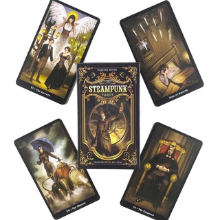 the steampunk tarot deck ocio fiesta juego de mesa fortune-telling prophecy oracle tarjetas