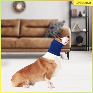 mascota perro snood perro sudadera con capucha orejeras anti-ansiedad invierno caliente cachorro perro sombrero (8)