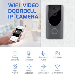 Cámara De seguridad inalámbrica Wifi 1080p Hd con timbre/cámara De seguridad
