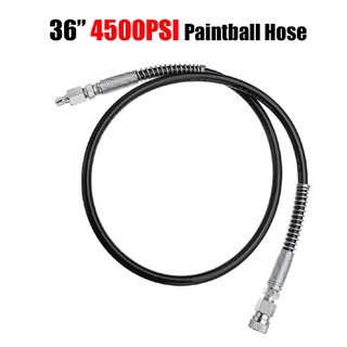 4500PSI 36'' Paintball Line Hose for HPA SCUBA PCP Tank Fill 1/8'' Quick Release