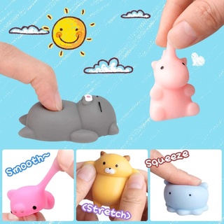 Suave pegajoso Squishi alivio del estrés divertido juguete lindo Animal antiestrés Squishy juguetes regalo para niños1pcs (6)
