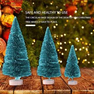 [Topfire] Mini árbol de navidad, hogar, oficina, Hotel, decoración de árbol, decoración de escritorio, 24 piezas/juego
