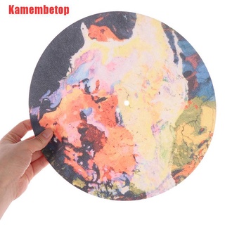 Kamembetop 12inch Anti-Static Mixed Color Slipmat Record Mat for Phonograph Turntable Vinyl