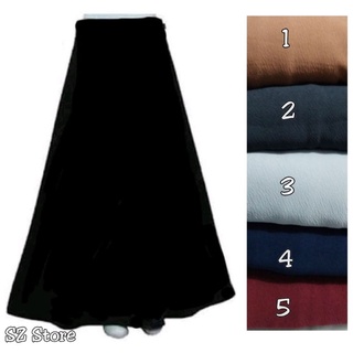 Falda larga de mujer/falda Maxi/falda de mujer/falda de trabajo/falda Jumbo de mujer/falda negra liso