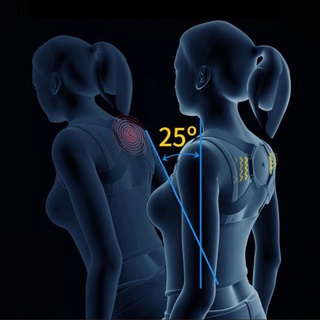 fitow corrector de postura eléctrico para espalda, estiramiento de columna lumbar, masajeador de vibración