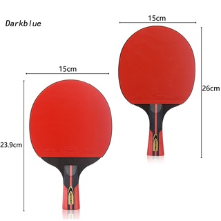 Dk esponja Ping Pong Kit de raqueta profesional de tenis de mesa de 6 estrellas juego antideslizante para principiantes (4)