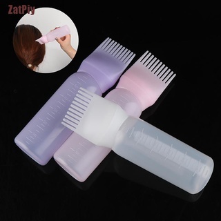 [mZATY] 120ML Hair Dye Bottle With Applicator Brush Salon Hair Coloring Dyeing Bottles PPO (1)