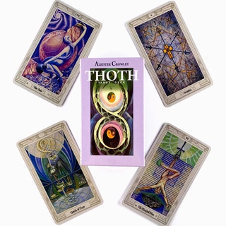 thoth tarot deck ocio fiesta juego de mesa fortune-telling prophecy oracle tarjetas