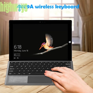 Teclado compatible con Bluetooth inalámbrico para Surface Pro 3/4/5/6/7 con Touchpad