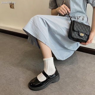 retro pequeño zapatos de cuero de las mujeres s 2021 primavera y verano nuevo francés perla de hadas plataforma japonesa mary jane británica solo zapatos tendencia