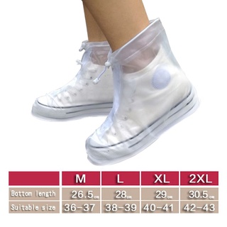 fundas impermeables para zapatos unisex reutilizables funda antideslizante con cremallera para lluvia (2)