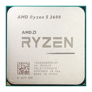 Amd Ryzen R5 2600 3.4 GHz seis núcleos doce núcleos 65W procesador de CPU de escritorio YD2600BBM6IAF zócalo AM4