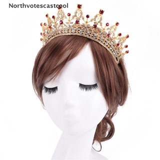 northvotescastcool boda nupcial tiara cristal coronas princesa reina desfile tiara diadema nvcc
