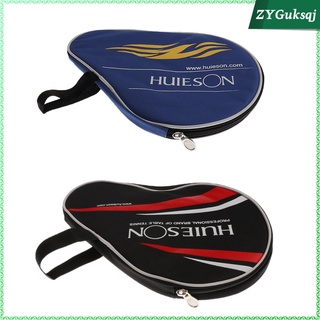 Ping Pong Paddle Cover - Table Tennis Racket Case Paddle Bag For 1 Bat and 3 Balls - Portable and Durable