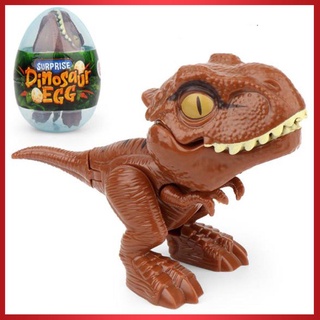 Dedo dinosaurio Anime figuras de acción juguetes divertidos huevos Dino Tricky modelo juguete