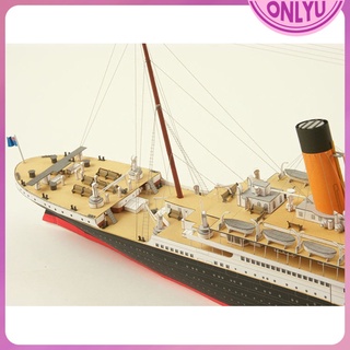 Rompecabezas De Titanic Ship Diy para Montar Modelo De Papel juego decoración del hogar Ornamentos (9)