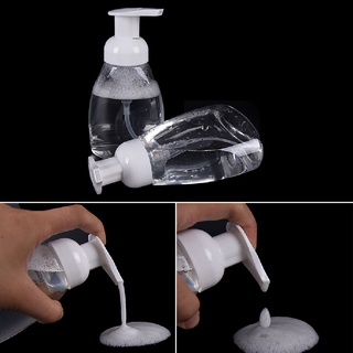 [cod] 1pcs pet espuma spray botella de plástico champú loción bomba de espuma dispensador de jabón caliente