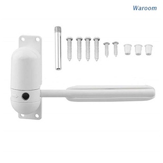 waroom - cierre de puerta de seguridad para puerta ajustable, dispositivo de cierre automático