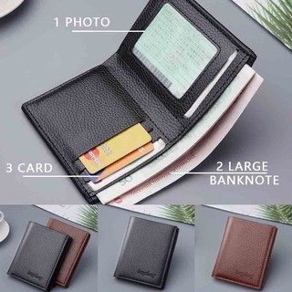 billetera vertical ultrafina para tarjetas de crédito/cartera pequeña hytbno para hombre