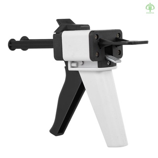 Dodofun Pistola dispensadora De goma De silicón Universal Para difuminado Dental Pistola 1:1/1:2 50ml