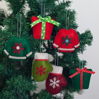 Un árbol De navidad 3d/muñeco De nieve/papá Noel/Alce/peluche colgante/decoración/regalo De navidad (3)