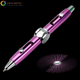 popular yancy0789 Metal Fidget Hand Spinning Pen Ballpoint Pen Gift for Business Adults Kids