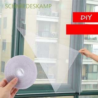 SCHMIEDESKAMP 1.5*1.3M pantalla de ventana mosquitero suministros para el hogar DIY cortina volando verano Anti-mosquito malla insecto mosca Bug Netting/Multicolor (1)