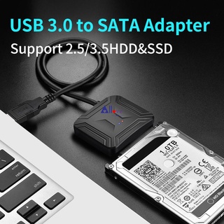 Cable Adaptador usb 3.0 a Sata 3.5 2.5 disco duro Para Samsung Seagate Wd Hdd Ssd de Fácil unidad Allove (1)