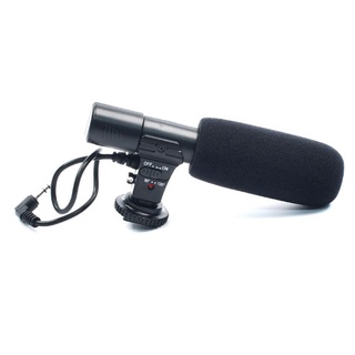 Micrófono de cámara para Nikon Canon DSLR DV entrevista grabación externa S6N1
