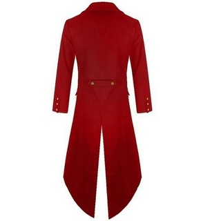 abrigo de los hombres de la moda steampunk retro chaqueta chaqueta gótica abrigo de los hombres uniforme (6)