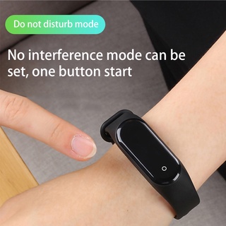 M4 Smartwatch Bluetooth 4.2 con Monitor De presión Sanguínea y ritmo cardiaco/Rastreador De ejercicios (6)