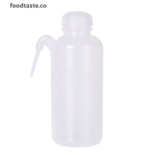 [foodtaste] 500 ml difusor de tatuaje botellas tubo lateral lavado exprimir botella verde jabón contenedor [co] (1)