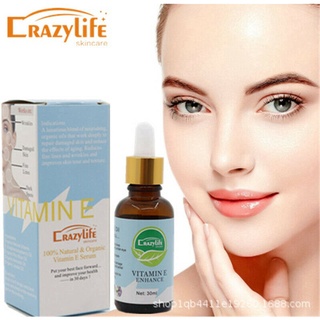 Vitamin E Shrink Pore Serum Hyaluronic Acid Moisturizing Essence Reduce Wrinkle