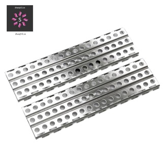 tablero de escaleras de arena de acero inoxidable 2 piezas para coche axial scx10 trx-4 d90 1/10 rc crawler